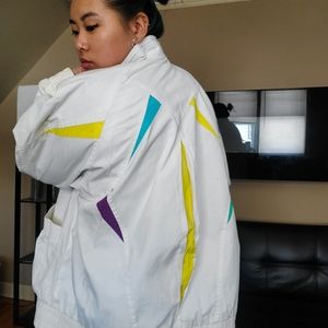 Vintage color pop jacket